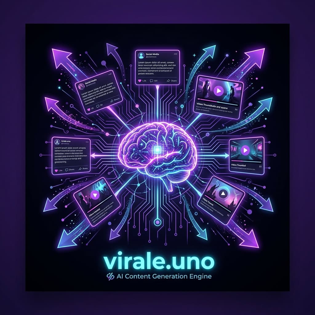 Viral Content Engine — AI-powered массовый контент