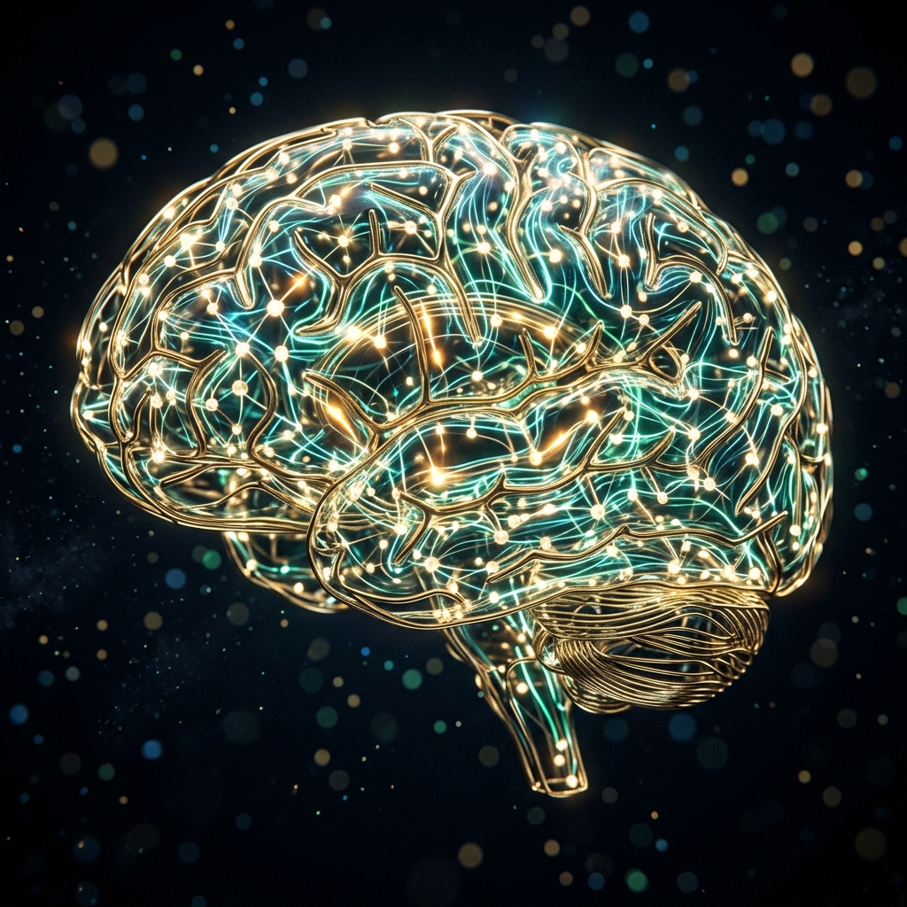 AI Neural Network Brain - GEO Intelligence